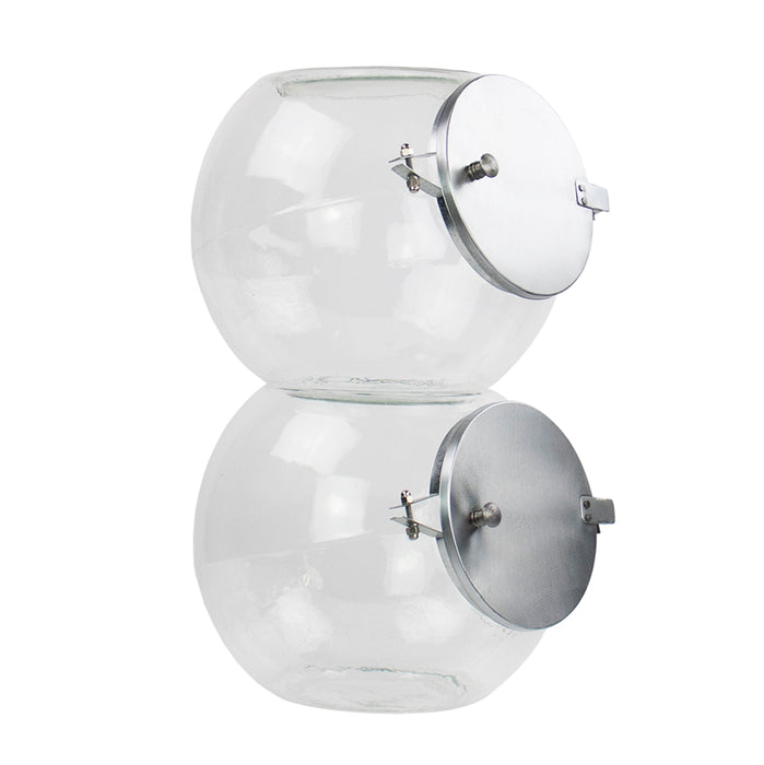 Double Glass Dime Store Candy Jar