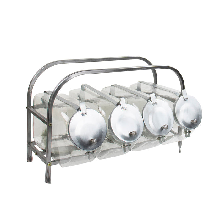 5 and Dime Candy Jars with Rack