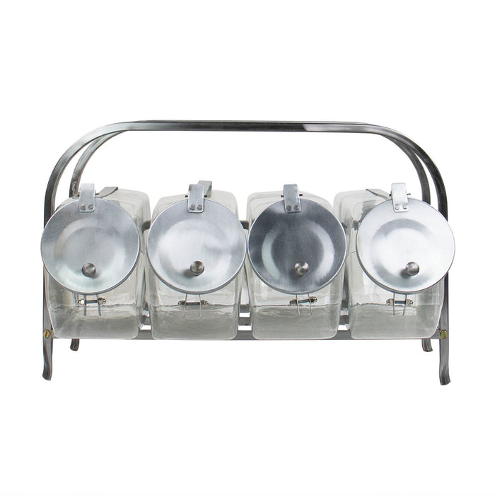 5 and Dime Candy Jars with Rack