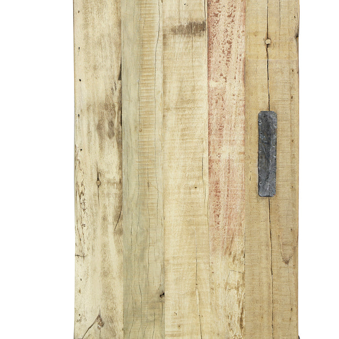 Wood Wedding Table Bench, Bleached