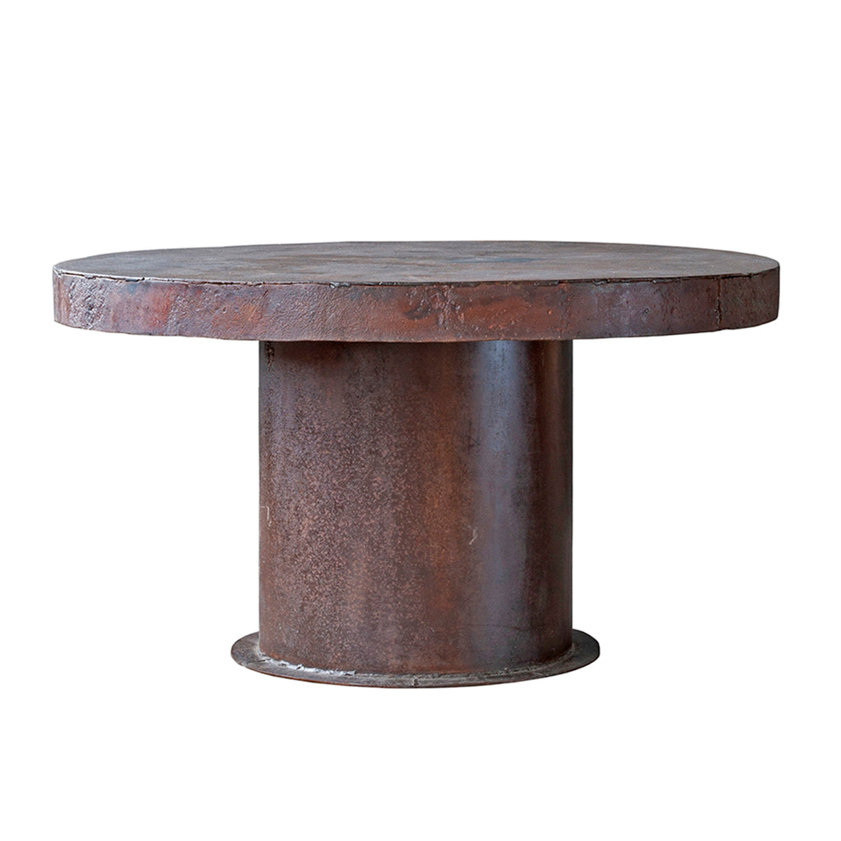 Boiler Dining Table Round — Blue Ocean Traders