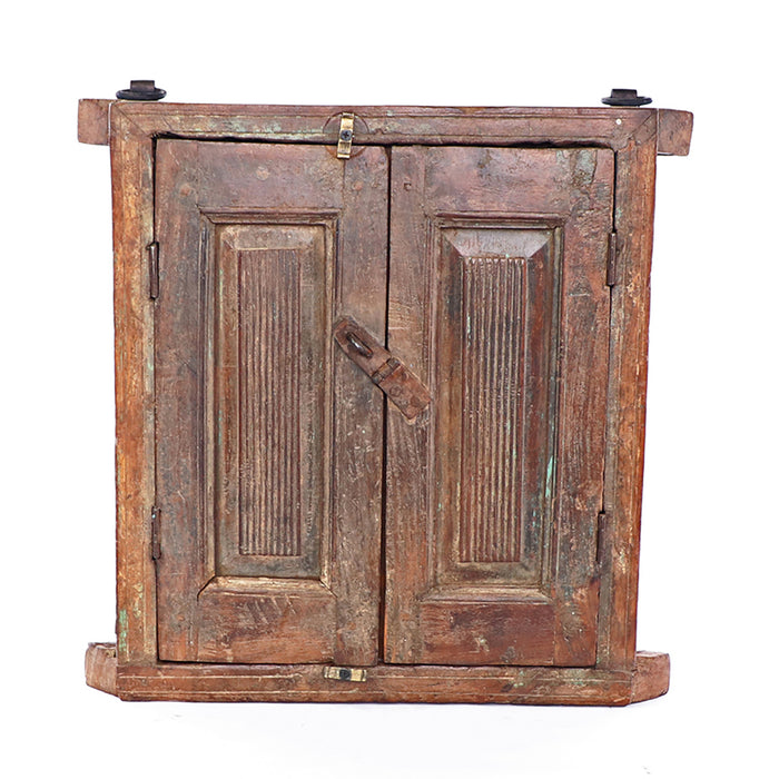 Vintage Shutter Pair in Frame