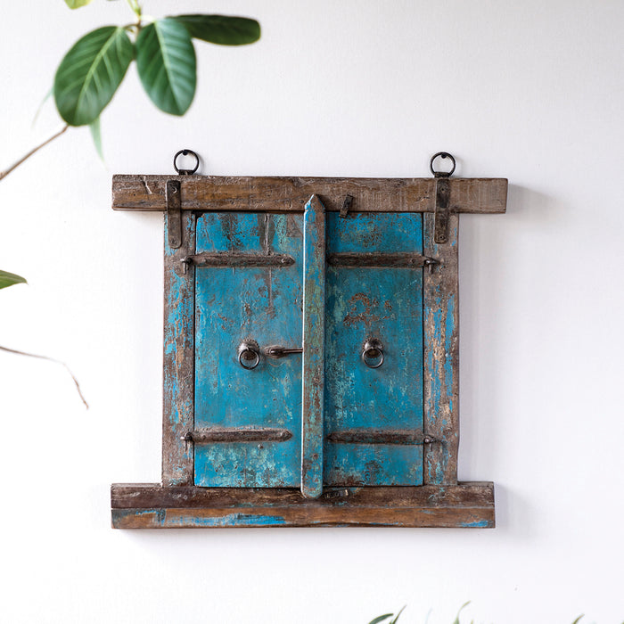 Vintage Shutter Pair in Frame