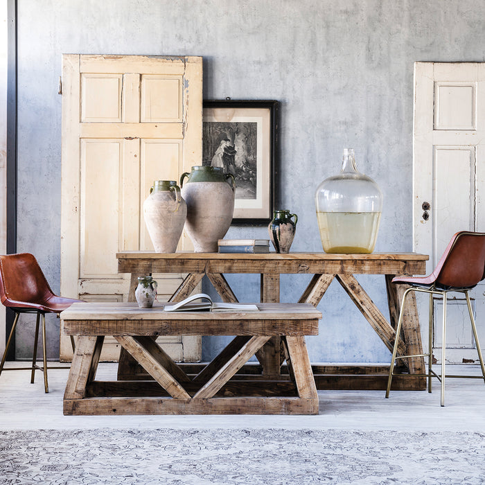 Timber Frame Console Table, Oversize
