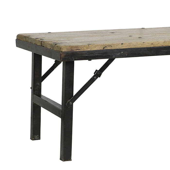 Iron Frame Wedding Coffee Table, Small