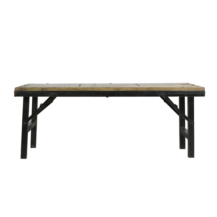 Iron Frame Wedding Coffee Table, Small